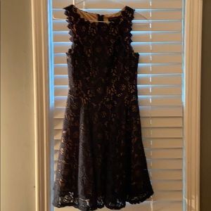 Jodi Kristopher Navy lace dress